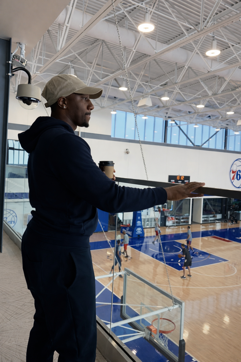 Drey Ricks, basketball analyst and sports consultant, discussing the Philadelphia 76ers championship outlook